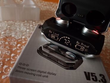 Qulaqcıqlar: Yeni Simsiz (Bluetooth) Qulaqcıqlar, rəng - Gümüşü — 8