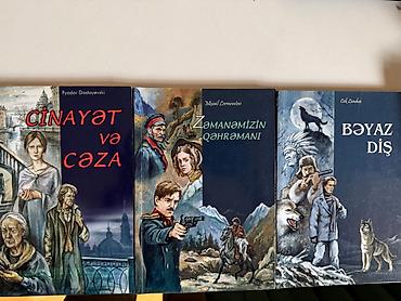 kitab alan: Hər biri 1₼
3’nü alana 3₼
Barter yoxdur, kitablar yeni kimidir — 1