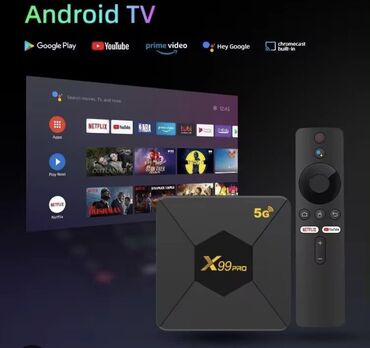 led televizor: X99 Pro 5G 4K 2025 ci il son model🏆 2 ram 16 gb - android 13- 90azn