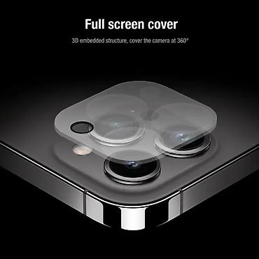 gps tracker za auto cena: Folija za zastitu ekrana GLASS Nillkin 2u1 HD za iPhone 14 Pro (6.1) — 9