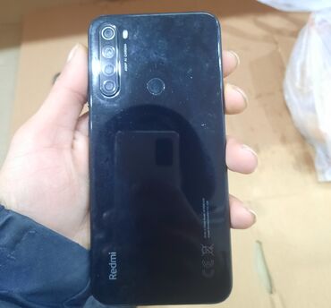 xiaomi mi 7 qiymeti: Xiaomi Redmi Note 8, 64 GB, rəng - Qara, 
 İki sim kartlı, Face ID, Barmaq izi