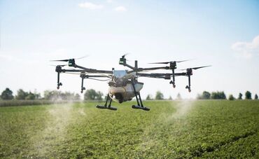 выси: Распыление и обработка полей дроном Кара балта Весной дроны могут