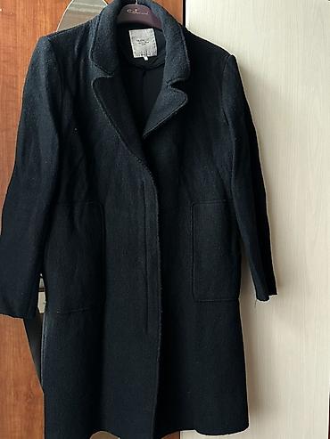 Palto, Zara, L, Standart, rəng - Qara