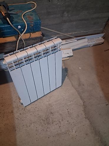 Alüminium radiator – 7 bölməli - Material: alüminium (isti ötürmə