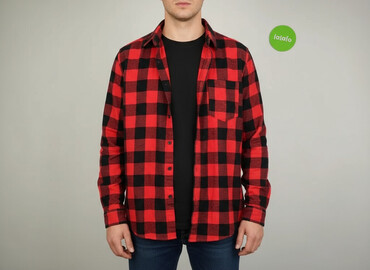 szorty męskie cropp: Tom Rose, Shirt for men, size XL (EU 42)