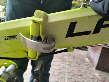 velosiped əyləc: Qatlanan velosiped çərçivəsi – “TREKKING” seriyası - Rəng: neon sarı