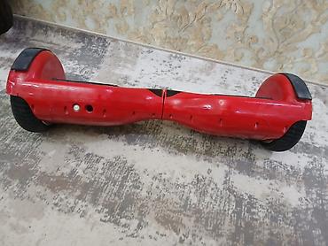 klas 6: Hoverskart / Gyroskuter – 6.5" təkərli, qırmızı rəng - Korpus: parlaq — 1