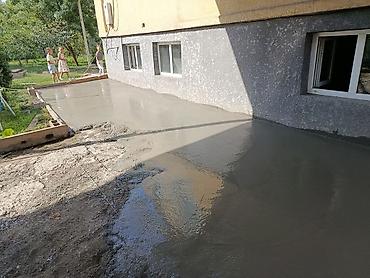цена куба бетона: Бетонирование дворов и площадок под ключ - Устройство монолитной — 7