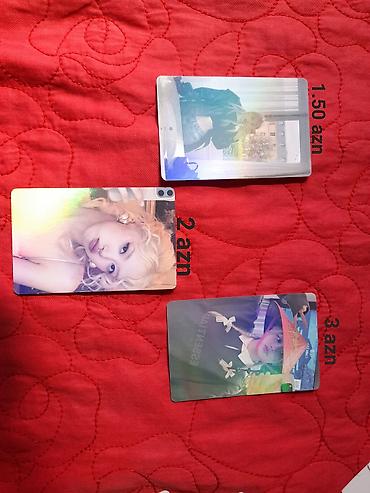 gift kart: Məhsul: Holo effektli kolleksiya fotokartları (3 ədəd) Təsvir: - — 1