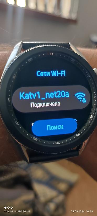 Наручные часы: Samsung Galaxy Watch3 (46 mm) ağıllı saat - Klassik dairəvi dizayn — 8