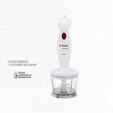 Blender "Bosch MSM24500"BLEND BOSCH MSM24500 AG 400W ✅Texniki lalafo.az -da Blender "Bosch MSM24500"BLEND BOSCH MSM24500 AG 400W ✅Texniki