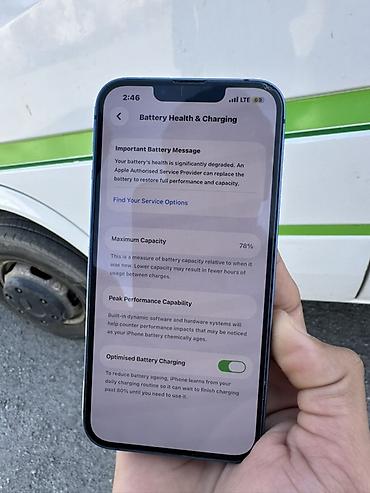 Мобильные телефоны: IPhone 13, синий Состояние хорошая Без царапин без никаких дефектов — 8