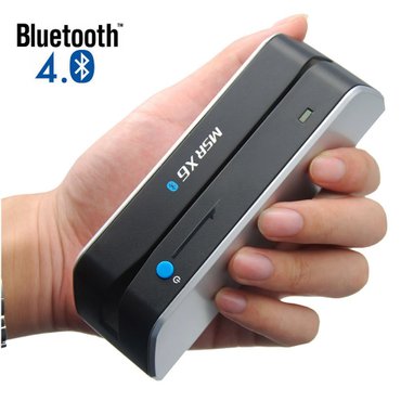 Bluetooth msr x6bt magnetic stripe credit card reader writer encoder