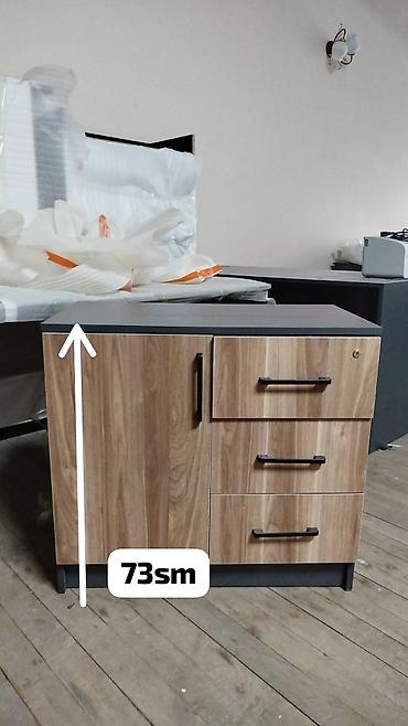 ofis dolablari: Ofis mebel dəsti - İki qapılı qarderob: 210 sm hündürlük. Taxta — 3