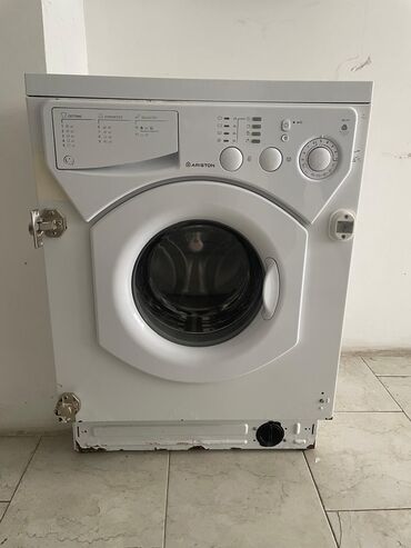 запчасти стиральных машин: Стиральная машина Hotpoint Ariston, 5 кг, Б/у, Автомат, Есть сушка, Нет кредита