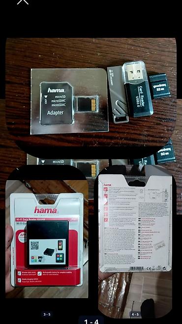 limitsiz data kart: Hama Wi‑Fi Data Reader SD/USB – yaddaş kartları və USB daşıyıcılar — 3