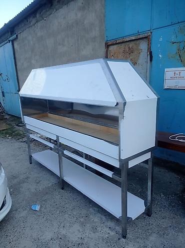 Оборудование для ресторанов, кафе: Paslanmaz manqal restaran kafe bağ evi üçün hər ölçüdə yığılır — 3