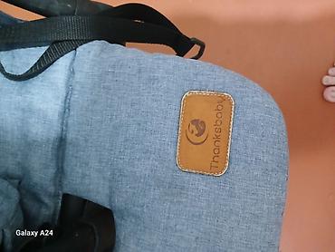 Uşaq arabaları: Thanksbaby uşaq arabası (yüngül “umbrella” tip) - Rəng: boz-mavi — 4