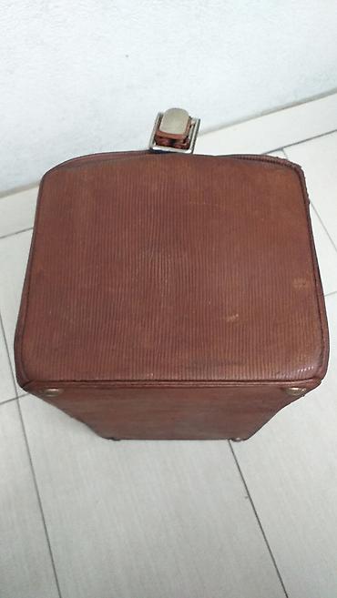 Ostali predmeti za umetnost i kolekcionarstvo: Obijačke tašne model "Alo Bing kako brat" Kožna tašna starinski model — 14