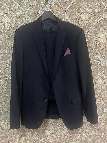 true religion: 👔 Классический мужской костюм-двойка темно-синего цвета Truvor classic — 2