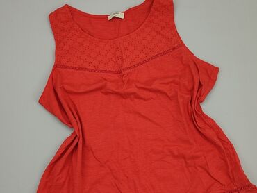 bluzki bez rękawów ze stójką: Blouse, Papaya, 4XL (EU 48), condition - Good