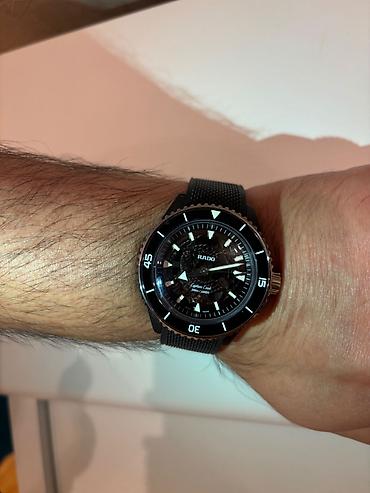 renos saat: RADO Captain Cook Automatic Skeleton — Original Swiss Made Cəmi 5 ay — 6