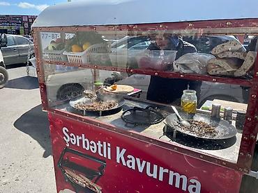 təndir corəyi: Şərbətli Kavurma – səyyar küçə yeməyi köşkü - Xüsusi olaraq “Şərbətli — 5
