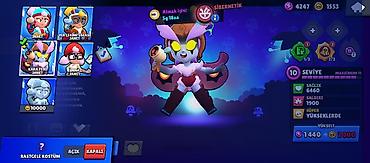 qas permanent: Brawl Stars hesabı – yüksək səviyyəli döyüşçülər və nadir kostyumlar — 6
