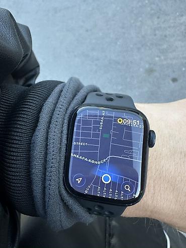 amazfit stratos 3 купить: Apple Watch series 7 GPS Nike+ 41mm силиконовым спортивным ремешком с — 4