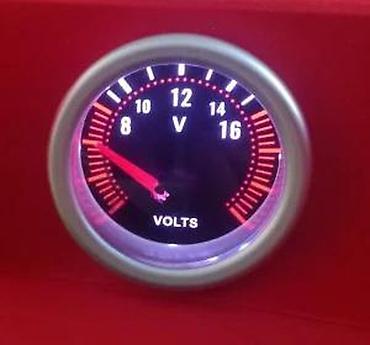 Auto delovi, gume i tjuning: Led satic cajger - voltmetar. Novi cajgeri za naknadnu ugradnju. ✨ — 6