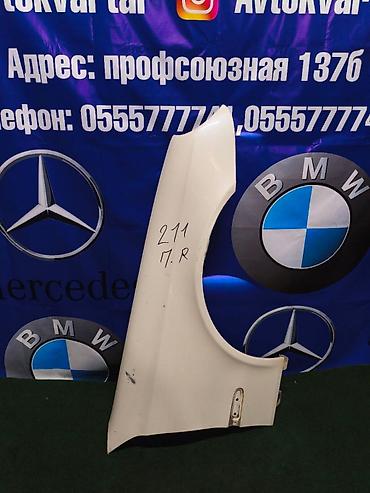 w211 e63: Крыло Переднее правое Mercedes-Benz, 2006 г., Б/у, Оригинал — 1