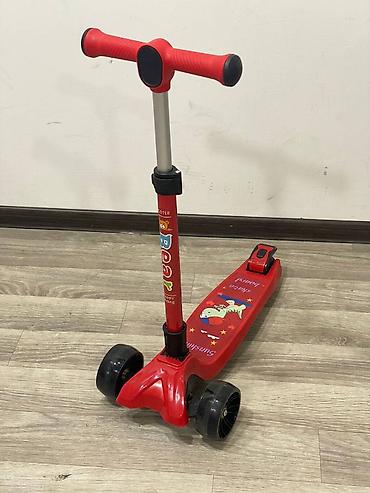 Uşaqlar üçün digər mallar: Uşaqlar üçün işıqlı scooterlər somakatlar Hündürlük tənzimlənməsi — 3