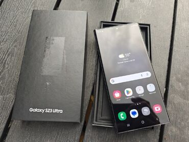 samsung galaxy s9 чехол: Samsung Galaxy S23 Ultra, Б/у, 256 ГБ, цвет - Черный, 2 SIM