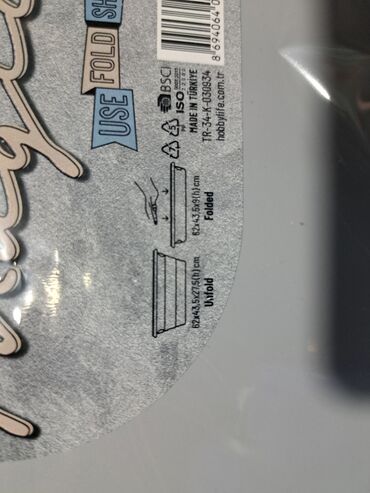 Uşaqlar üçün digər mallar: Slikon vannalar. Turkiyə istehsali paltar sebeti kimi de istifade — 4