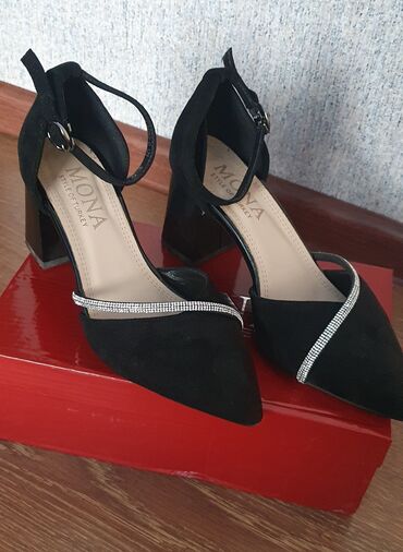 черные туфли: Туфли 36, цвет - Черный
