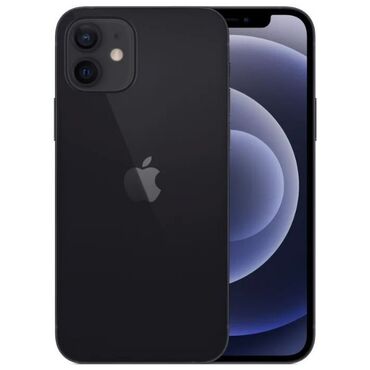 айфон 11 мини бу: IPhone 12, Колдонулган, 128 ГБ, Кара, Кабель, 100 %