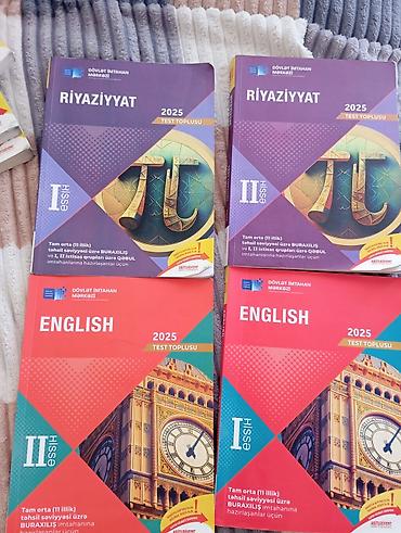 Testlər: Məhsul: Dövlət İmtahan Mərkəzi (DİM) 2025 Test Topluları dəsti - — 1