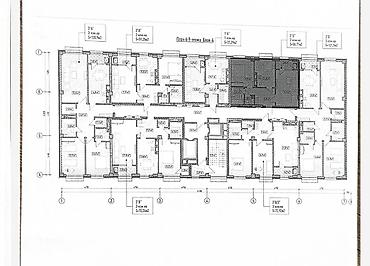жк нью йорк сити: 2 комнаты, 59 м², Асанбай мкр Элитка, 9 этаж, ПСО (под самоотделку) — 2