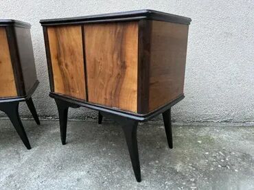 Stilske komode: Retro Art Deco noćni ormarići / stočići - MOGUĆ PREVOZ U dobrom — 10