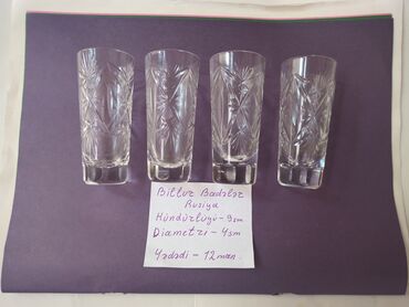 Qədəhlər: Qədəhlər, Şüşə, 2 ədədli dəst, 500 ml, Almaniya — 3