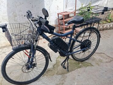велосипед корейский: Б/у Электрический велосипед Stark, 28", 350-500 Вт, Самовывоз