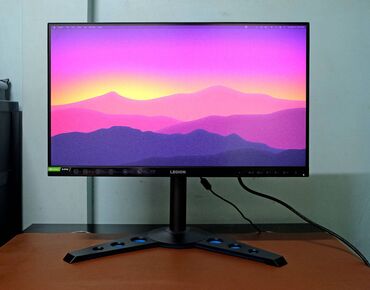 Monitorlar: Lenovo Legion 25inc, 360 Hz, 1 ms, 1920x1080, Fast IPS, USB-C, G-Sync — 10