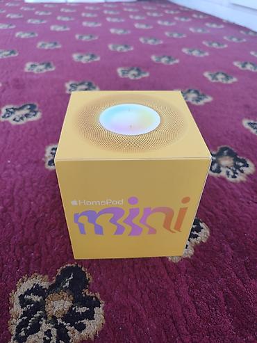 колонка сири: Apple HomePod mini — компактная умная колонка в жёлтом цвете — 2