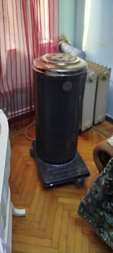 pec aliram: Oda sobası – kömür/odunla işləyən, dairəvi dizaynlı, metal gövdəli - — 5