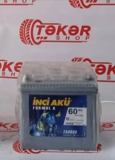 Akkumulyatorlar: Inci Akü, 60 ah, Orijinal, Türkiyə, Yeni — 5