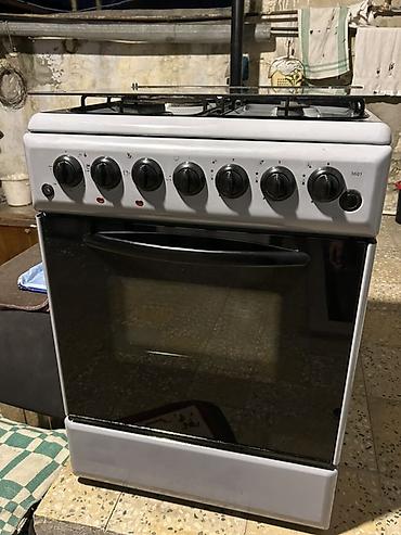 pelet sobası: Qaz-elektrik kombi soba - 4 gözlü plita: 3 qaz ocağı + 1 elektrikli — 2
