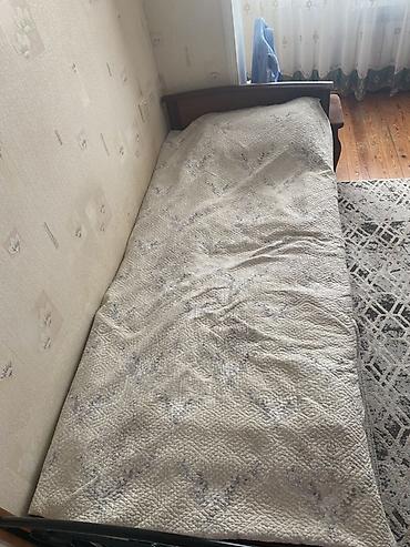 saloglu tek carpayi: Tək nəfərlik taxt çarpayı - Ölçü: təxmini 90×190 sm (tək nəfərlik). - — 1