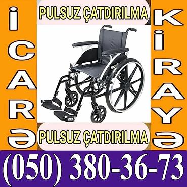 ucuz elil arabasi: İcarəyə əlil arabası - Model: manual təkərli arabası - Rahat oturacaq — 1