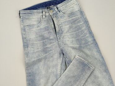 hm bluzki z kwadratowym dekoltem: Jeans, H&M, S (EU 36), condition - Good