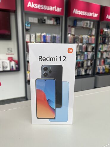 redmi 2 el telefon: Xiaomi Redmi 12, 128 GB, rəng - Qara